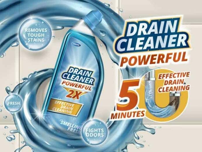 5 Chemicals that Break Down Poop Unclog Toilet