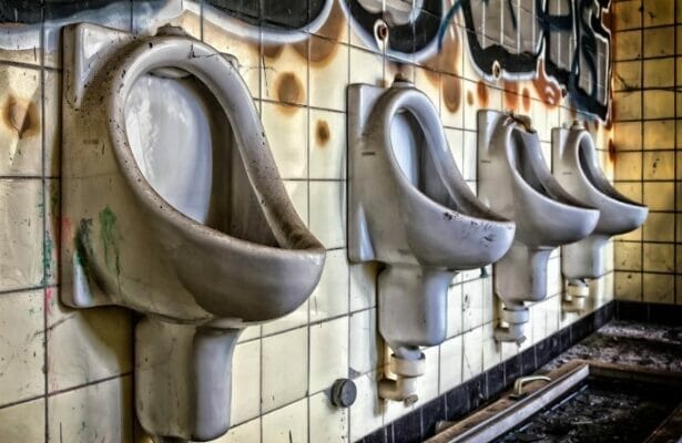 How to Clean Calcium Buildup in Urinals