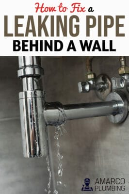 How-to-Fix-a-Leaking-Pipe-Behind-a-Wall