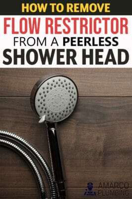 How-to-Remove-Flow-Restrictor-from-a-Peerless-Shower-Head