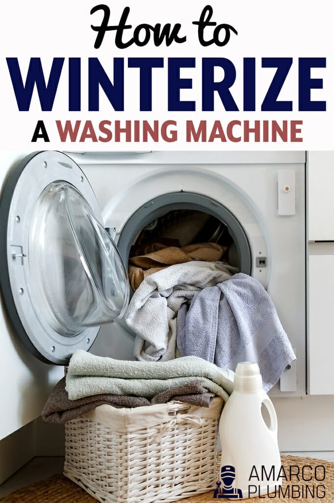 How to Winterize a Washing Machine