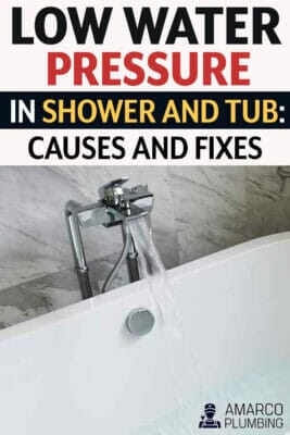 Low-Water-Pressure-in-Shower-and-Tub