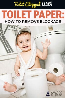 Toilet-Clogged-with-Toilet-Paper Toilet-Clogged-with-Toilet-Paper