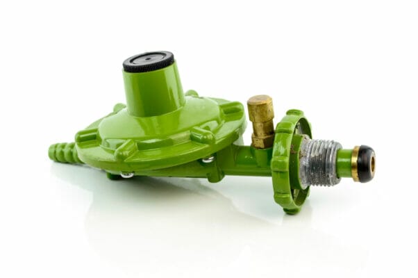 Gas valve regulator 