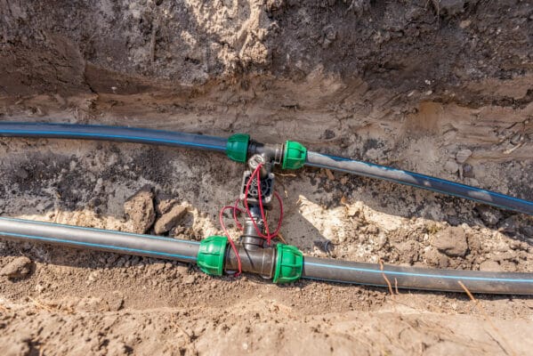 Control valves for irrigation system